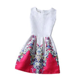 Vestido Corto Elegante Para Mujer De Flores