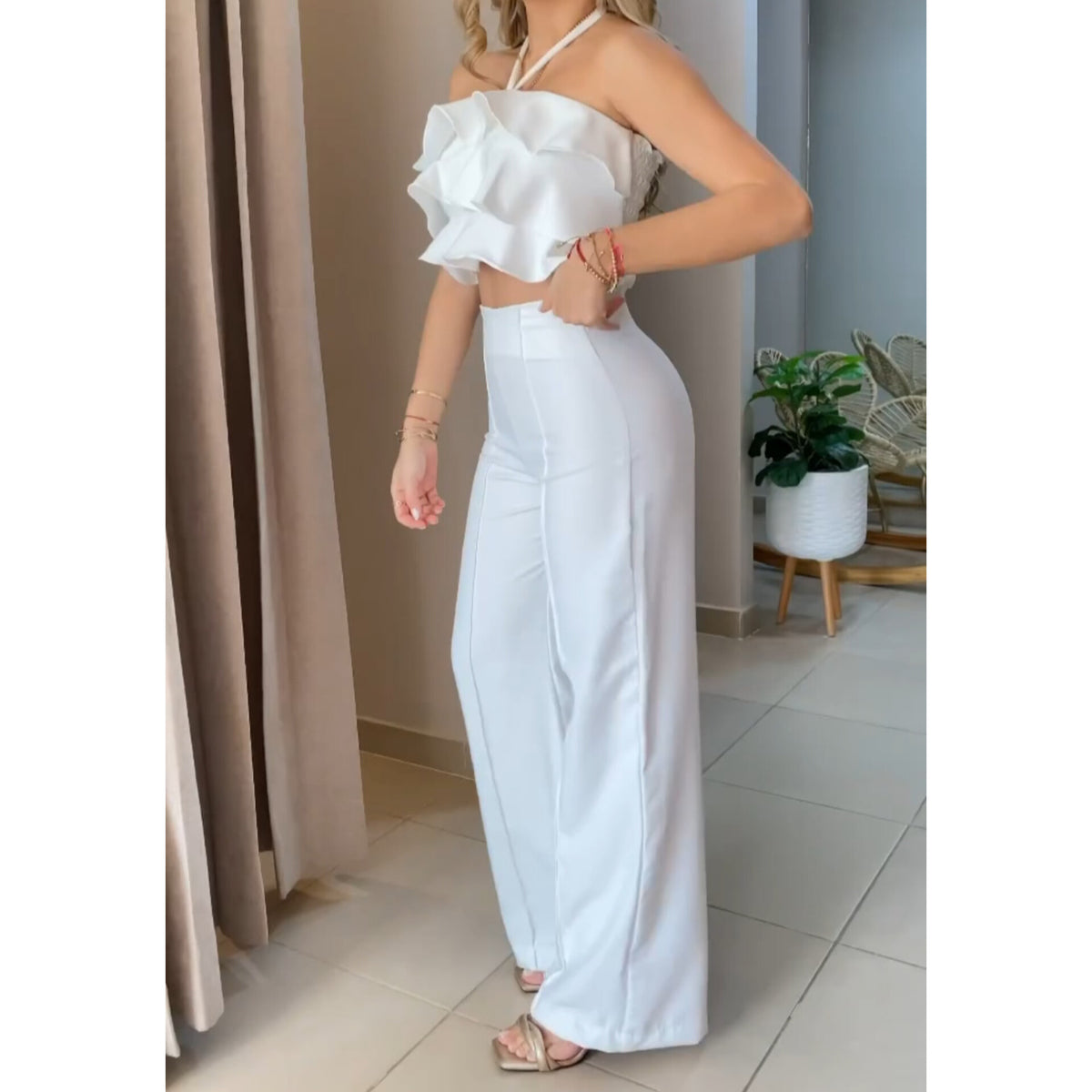 Set Zamara Color Blanco