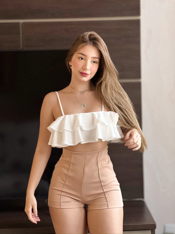 Crop top Ada Blanco Para Mujer