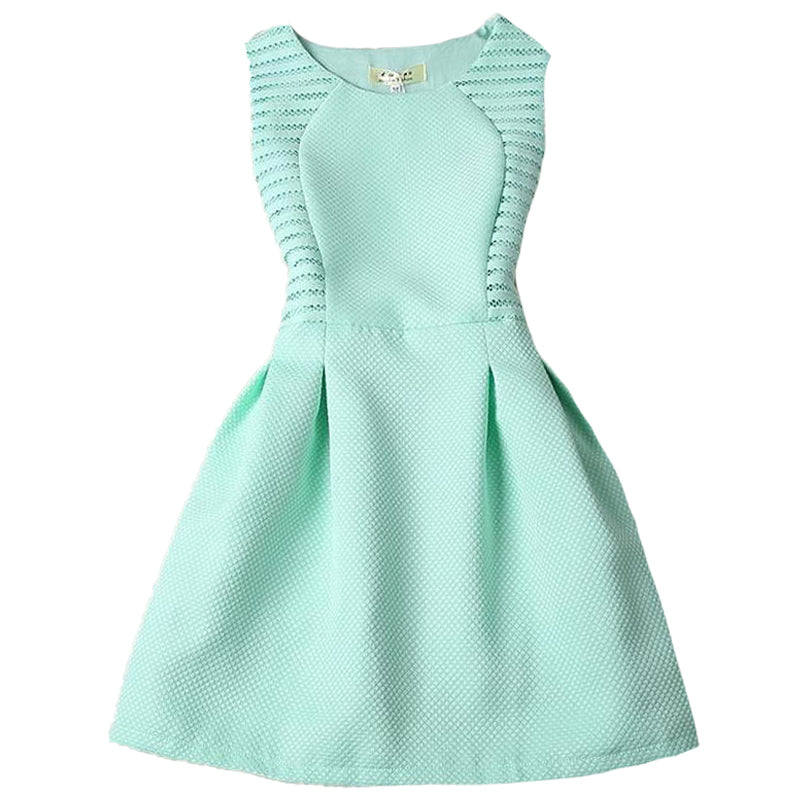 Vestido Corto Elegante Para Mujer Color Azul