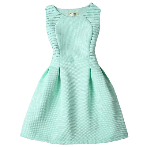 Vestido Corto Elegante Para Mujer Color Azul